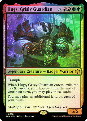 Hugs, Grisly Guardian (blb) (218) / Foil