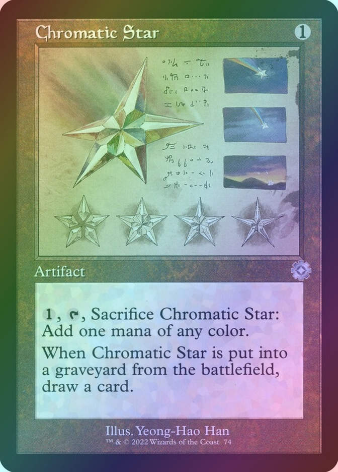 Chromatic Star (BRR) (74) / Foil / Schematic
