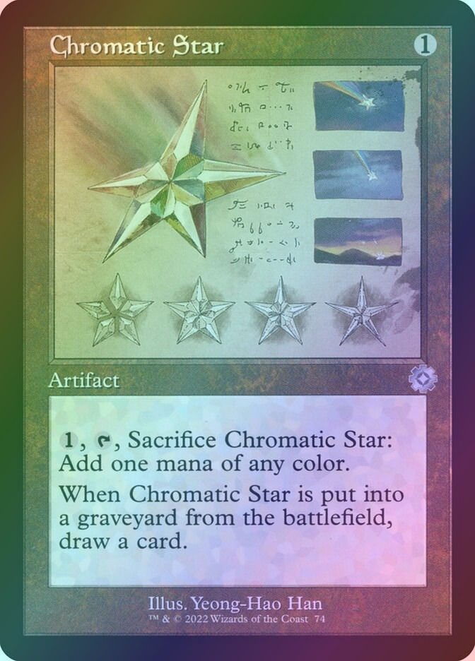 Chromatic Star (BRR) (74) / Foil / Schematic
