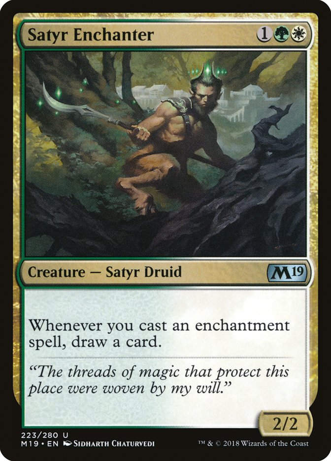 Satyr Enchanter (M19) (223)