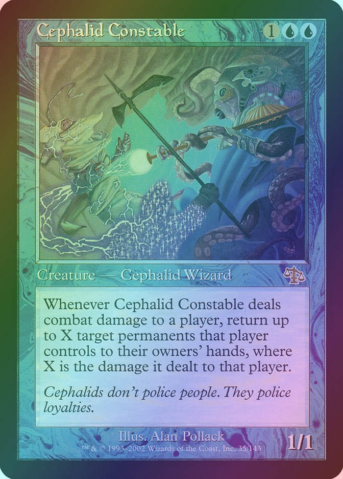 Cephalid Constable (JUD) (35) / Foil