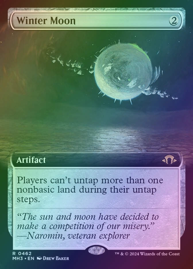 Winter Moon (MH3) (462) / Extended Art / Foil