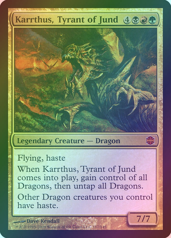 Karrthus, Tyrant of Jund (ARB) (117) / Foil