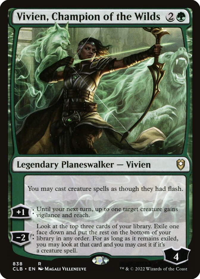 Vivien, Champion of the Wilds (CLB) (838)