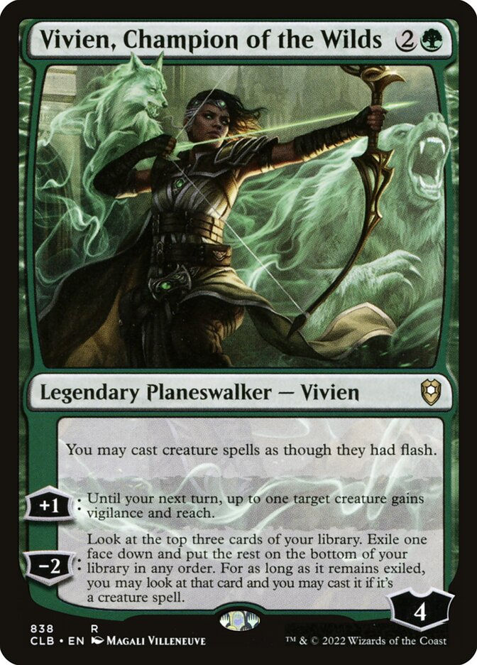Vivien, Champion of the Wilds (CLB) (838)