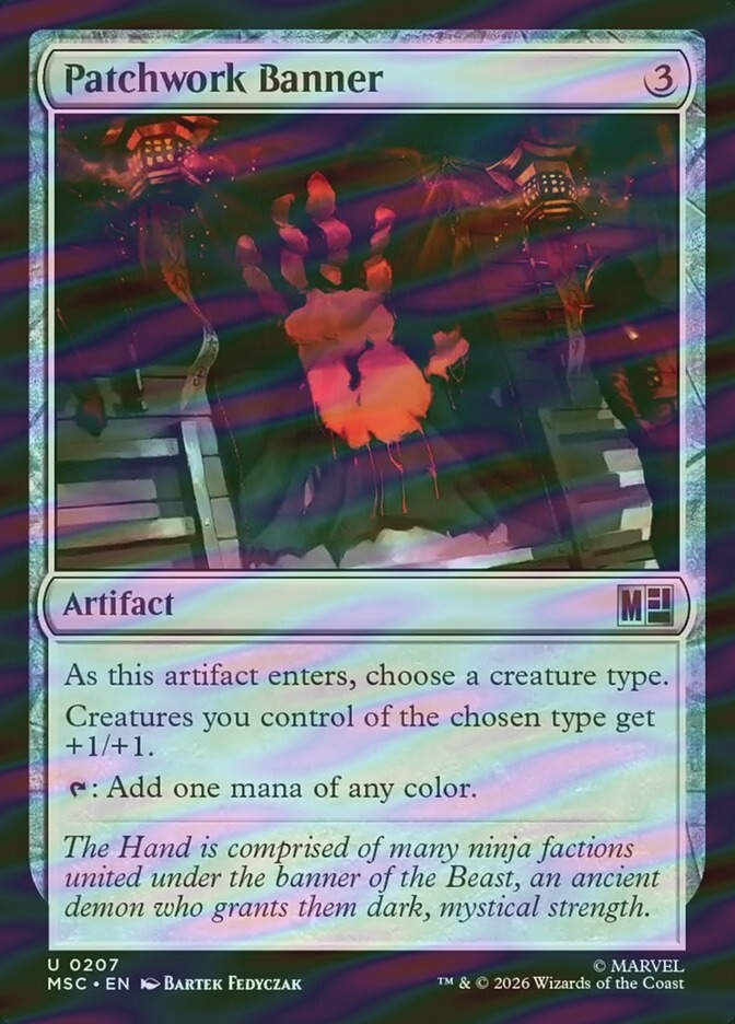 Patchwork Banner (MSC) (207) / Surge Foil
