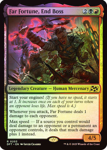 Far Fortune, End Boss (DFT) (203) / Foil