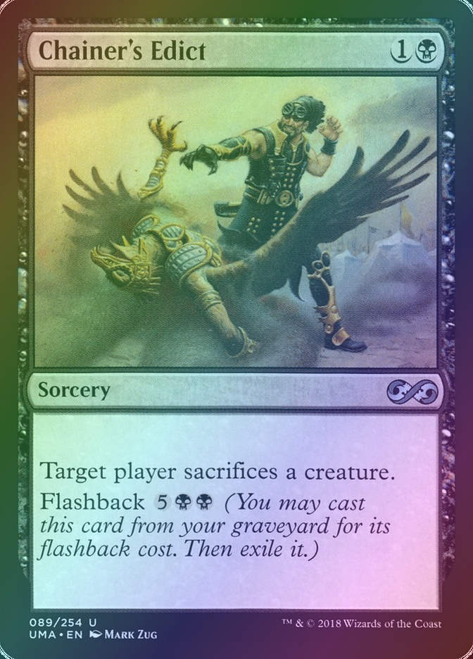 Chainer's Edict (UMA) (89) / Foil