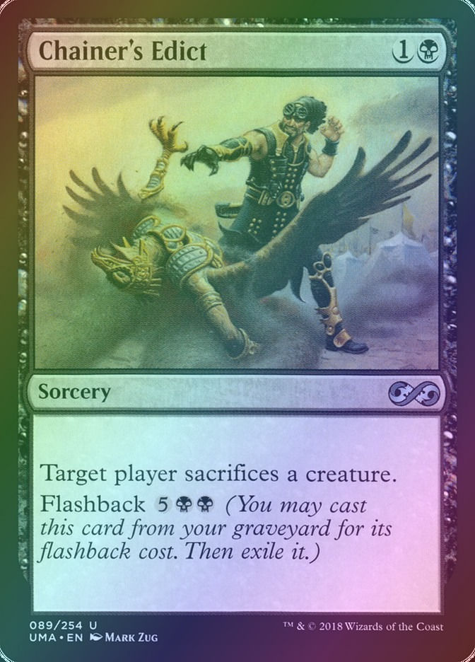 Chainer's Edict (UMA) (89) / Foil