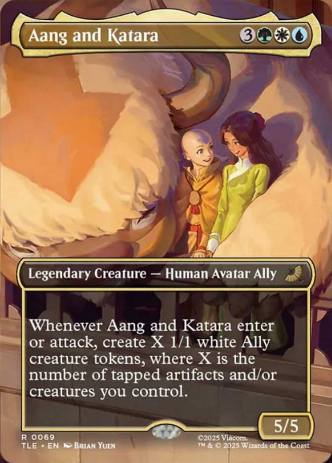 Aang and Katara (TLE) (69) / Borderless