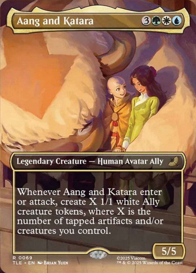 Aang and Katara (TLE) (69) / Borderless
