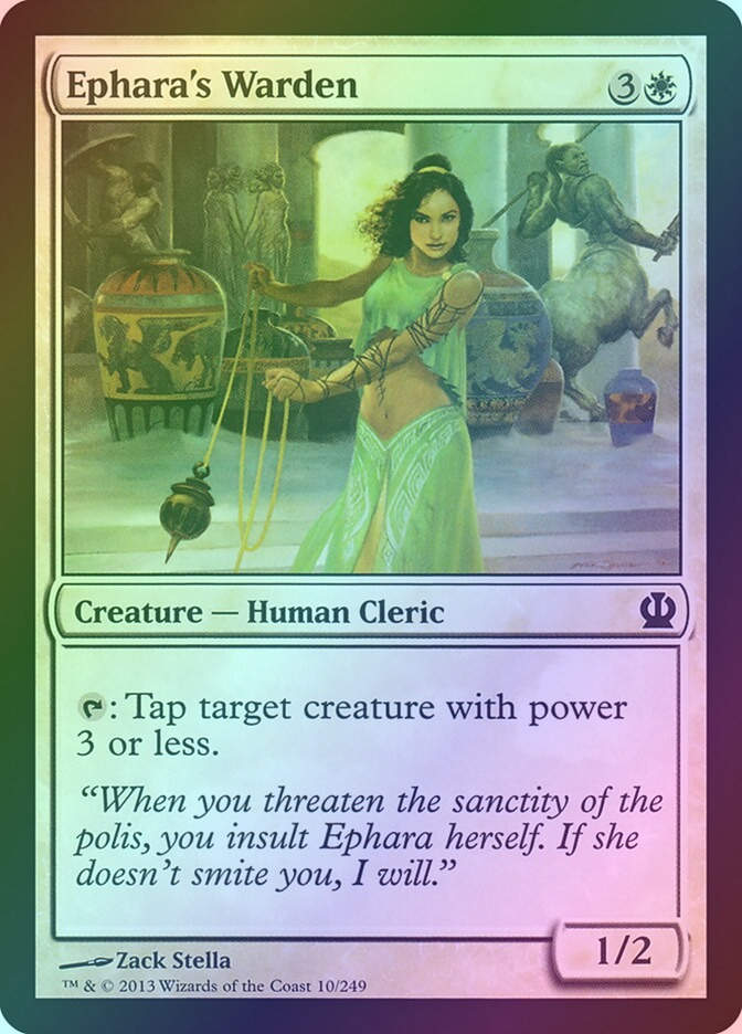 Ephara's Warden (THS) (10) / Foil
