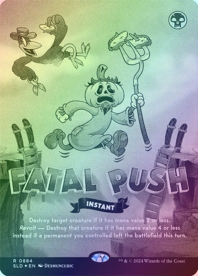 Fatal Push (SLD) (884) / Borderless / Foil