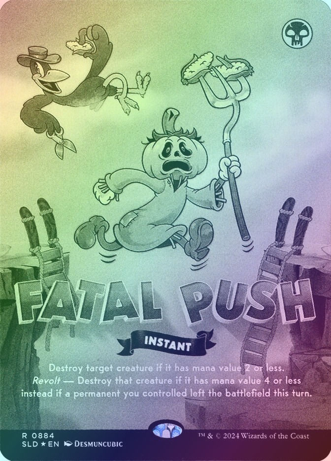 Fatal Push (SLD) (884) / Borderless / Foil