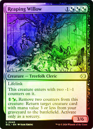 Reaping Willow (ECL) (240) / Foil