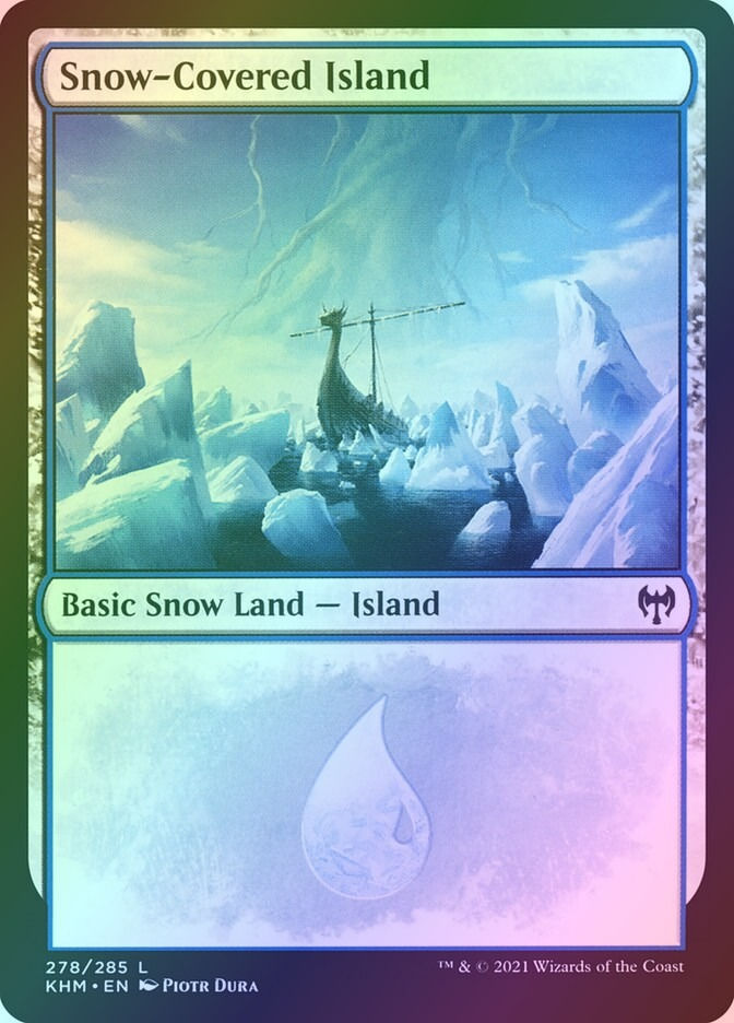 Snow-Covered Island (KHM) (278) / Foil