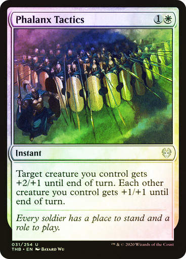 Phalanx Tactics (THB) (31) / Foil