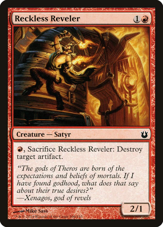 Reckless Reveler (BNG) (106) / Foil