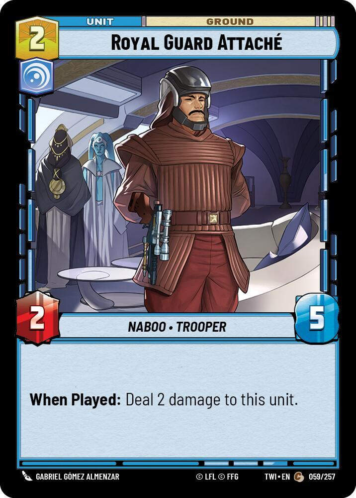 Royal Guard Attaché (TWI) (059/257) / Foil