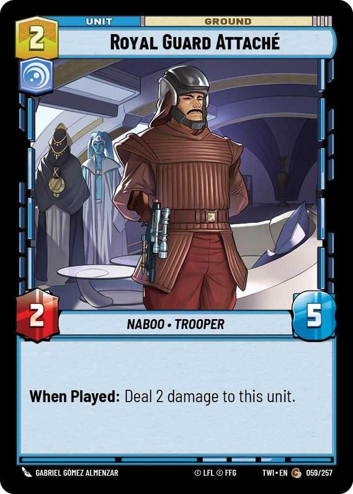 Royal Guard Attaché (TWI) (059/257) / Foil
