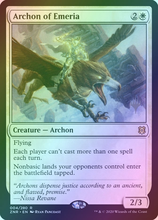 Archon of Emeria (PZNR) (4p) / Foil