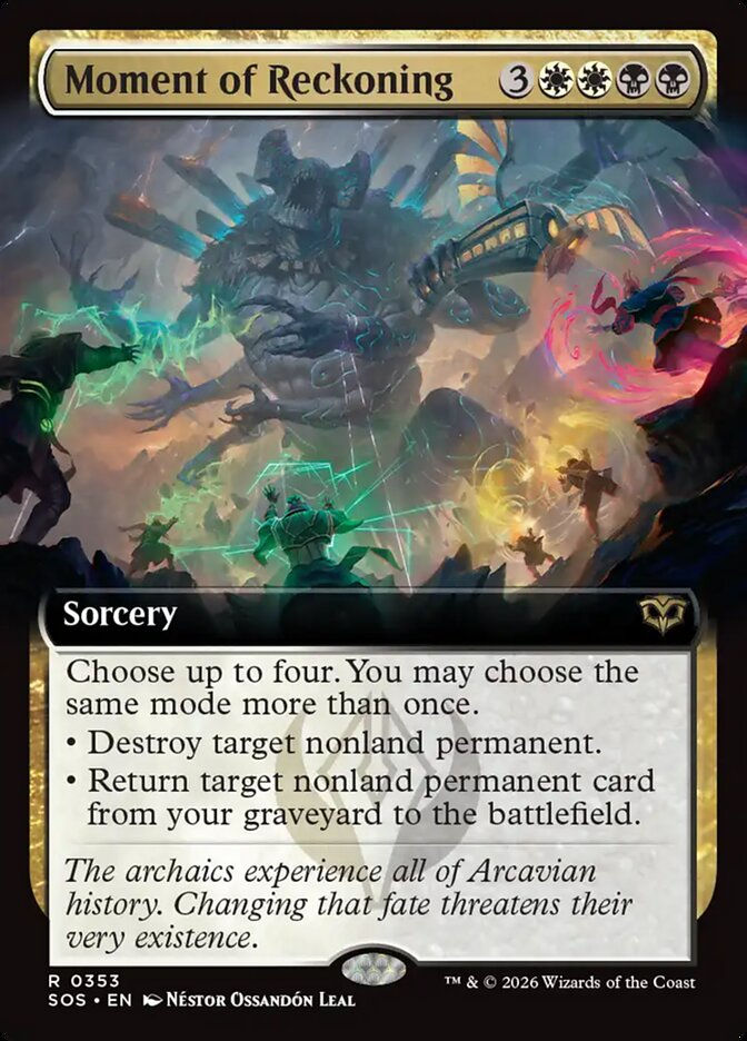 Moment of Reckoning (SOS) (353) / Extended Art