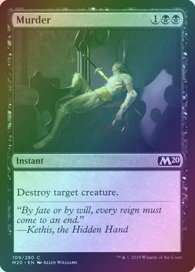 Murder (M20) (109) / Foil