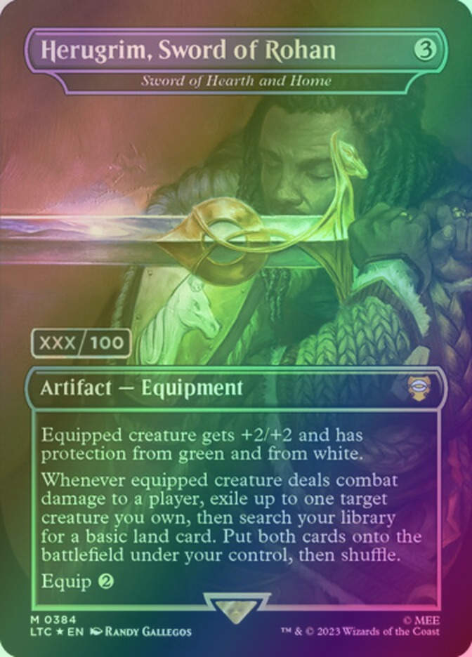 Sword of Hearth and Home (LTC) (384z) / Borderless / Serialized
