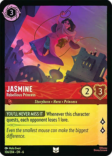 Jasmine - Rebellious Princess (LOR_AZU) / Foil