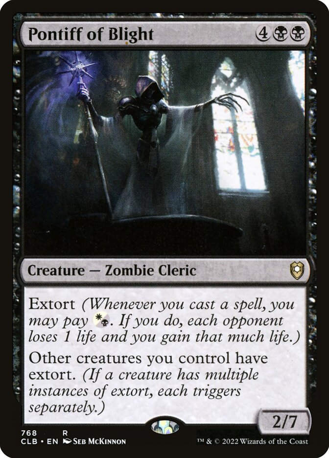 Pontiff of Blight (CLB) (768)