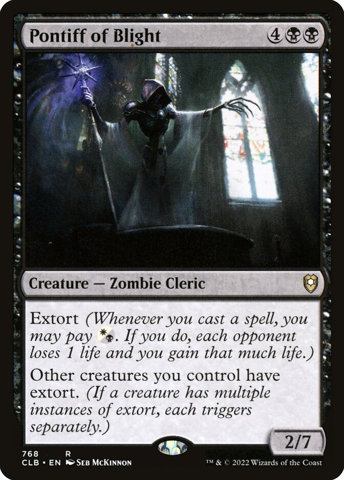 Pontiff of Blight (CLB) (768)