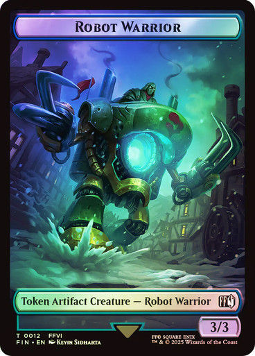 Robot Warrior // Sephiroth One Winged Angel Emblem (TFIN) / Foil — cara 1 de 2