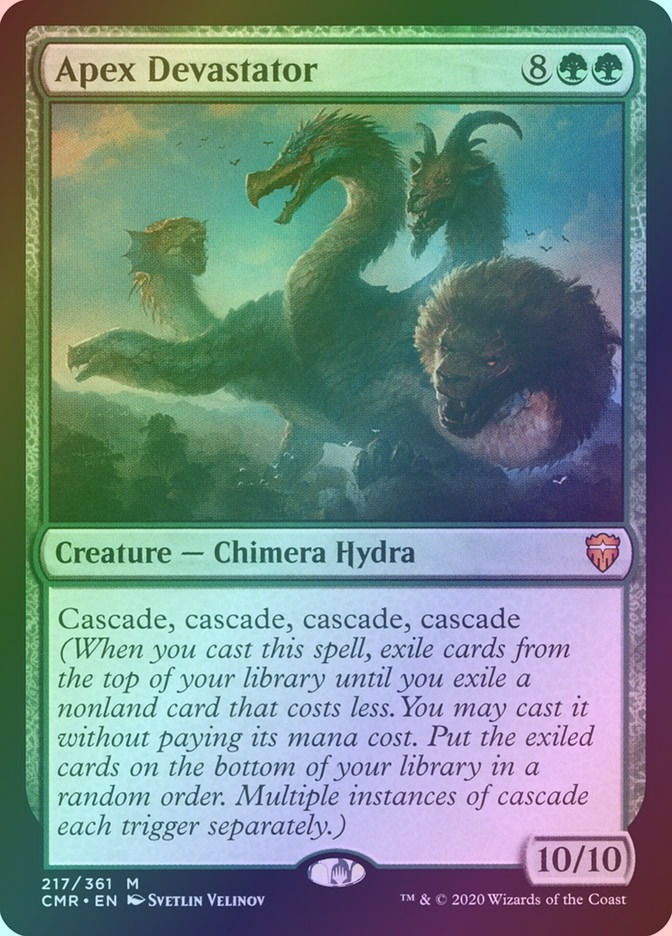 Apex Devastator (CMR) (217) / Foil