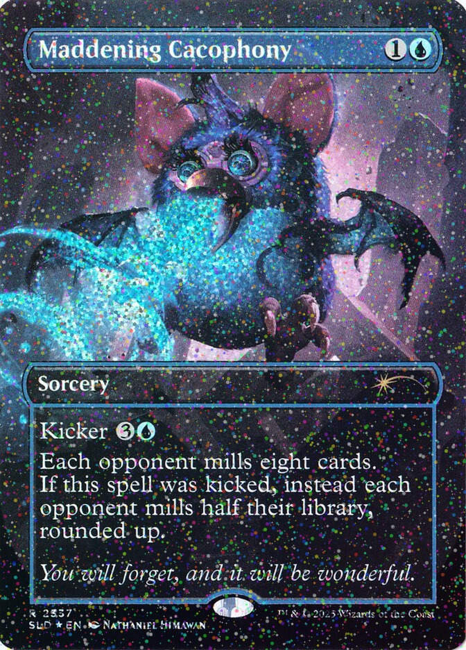 Maddening Cacophony (SLD) (2337) / Borderless / Confetti Foil