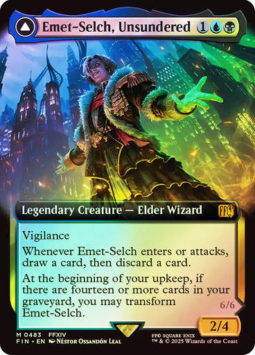 Emet-Selch, Unsundered // (FIN) (483) / Extended Art / Foil