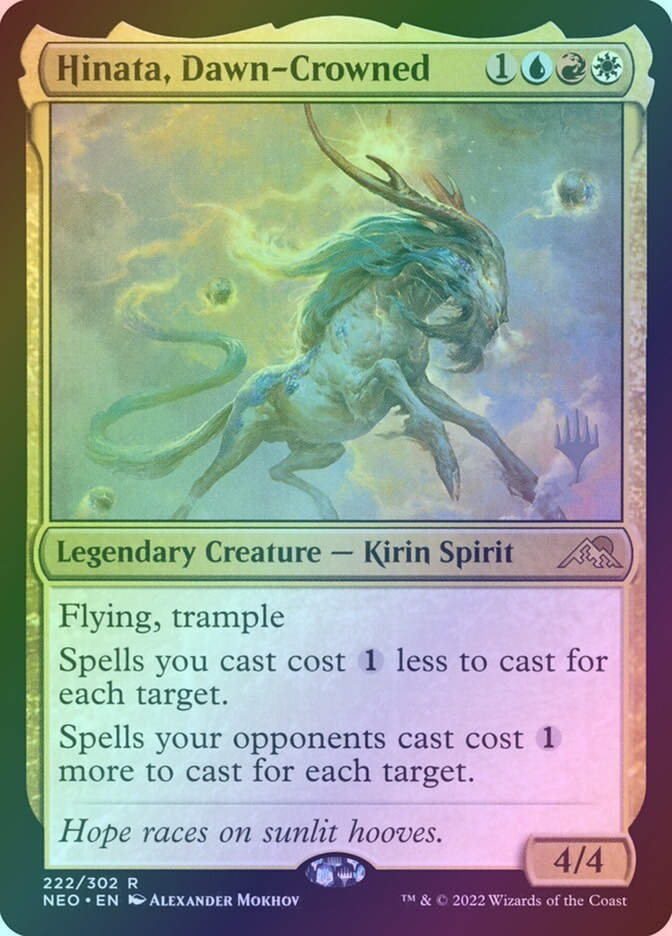 Hinata, Dawn-Crowned (PNEO) (222p) / Foil