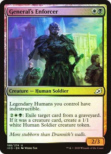 General's Enforcer (IKO) (188) / Foil