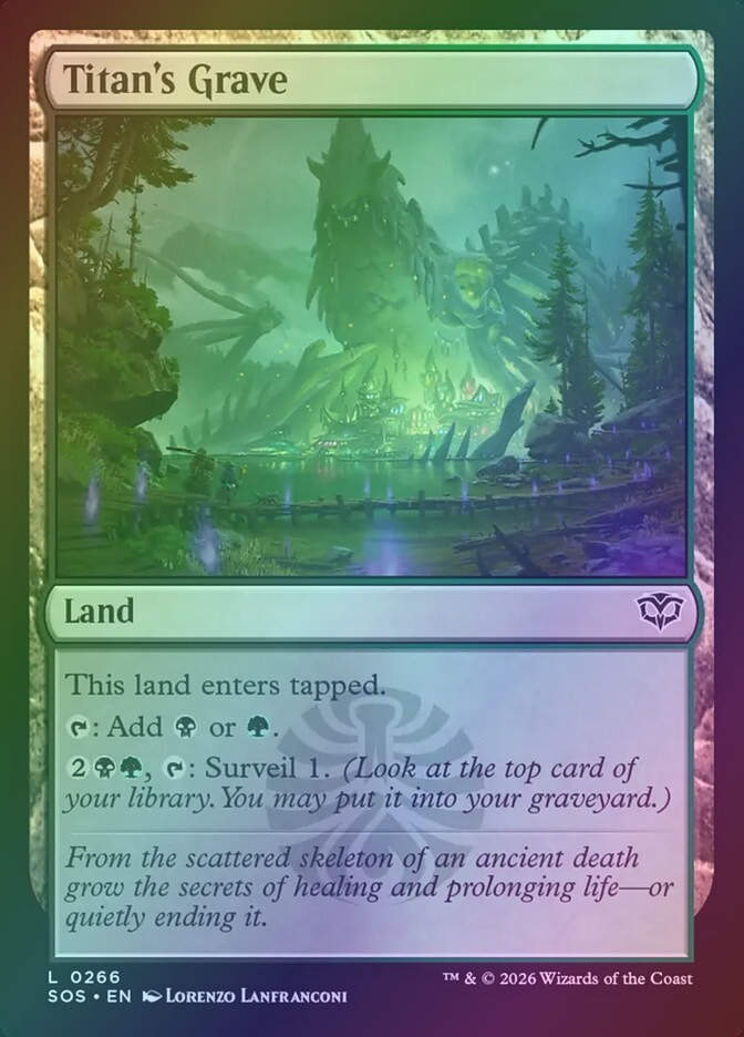 Titan's Grave (SOS) (266) / Foil
