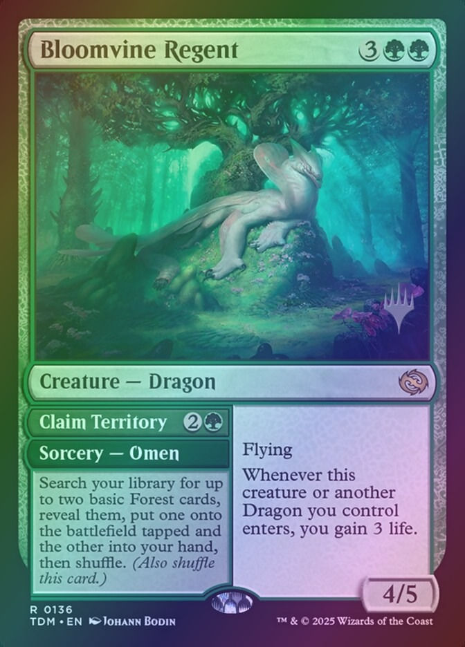 Bloomvine Regent // Claim Territory (PTDM) (136p) / Foil