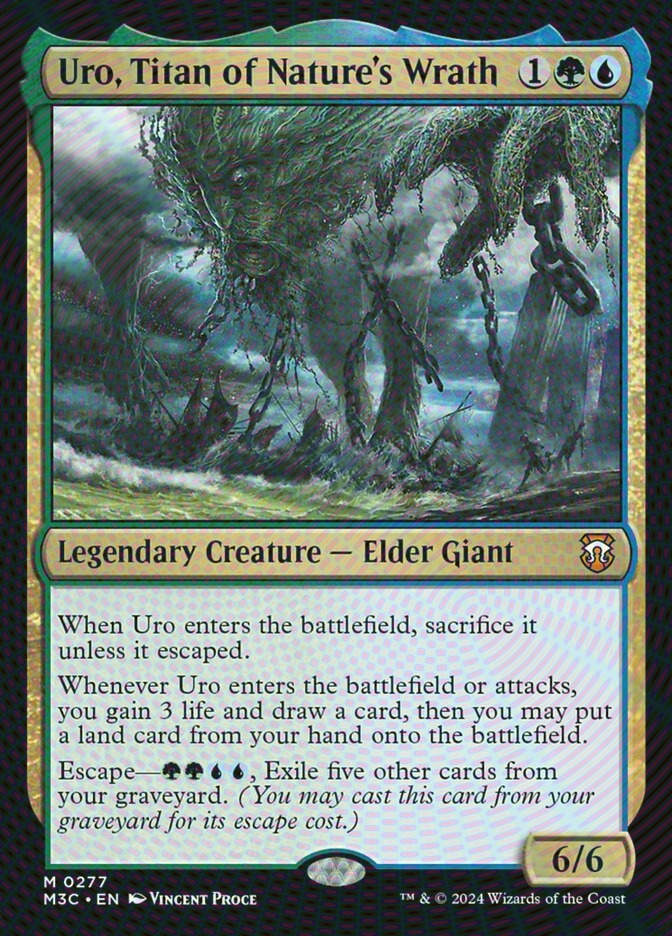 Uro, Titan of Nature's Wrath (M3C) (277) / Ripple Foil