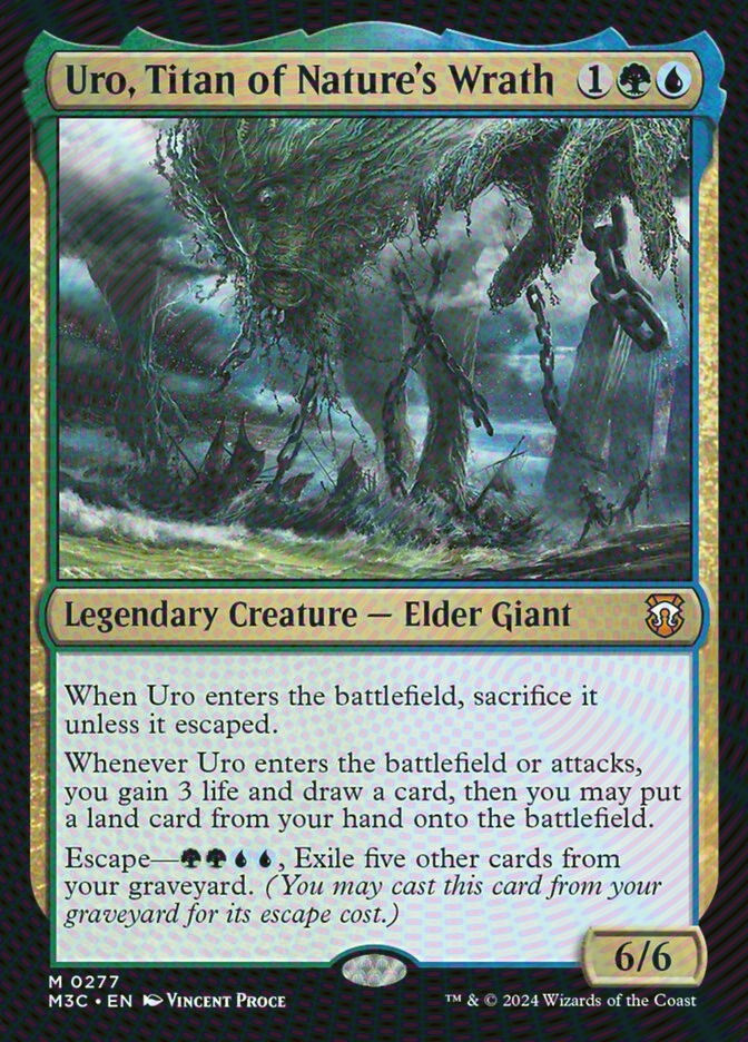 Uro, Titan of Nature's Wrath (M3C) (277) / Ripple Foil