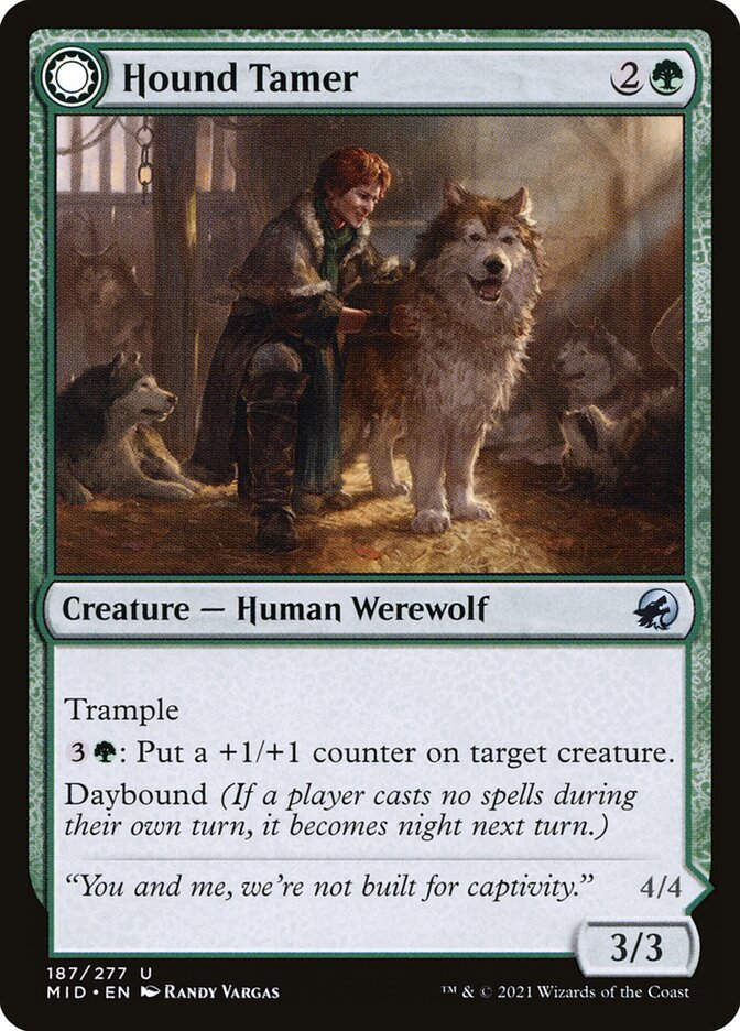 Hound Tamer // Untamed Pup (MID) (187)