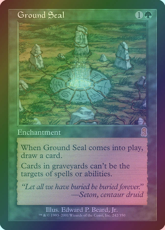Ground Seal (ODY) (242) / Foil