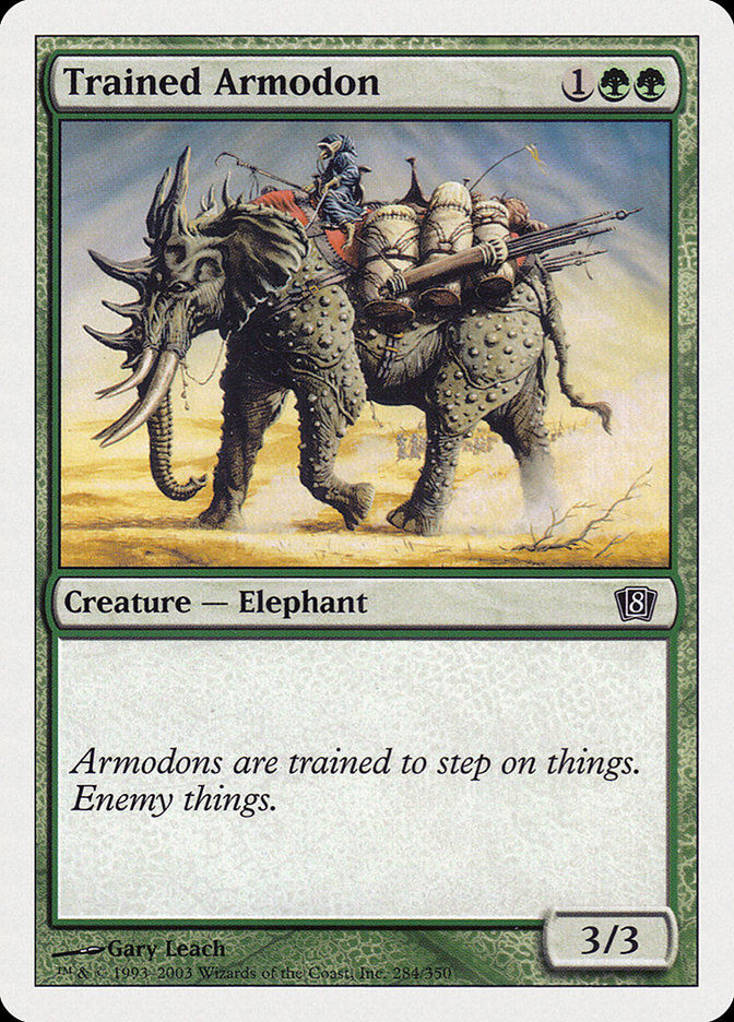 Trained Armodon (8ED) (284)