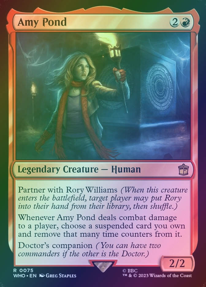 Amy Pond (WHO) (75) / Foil