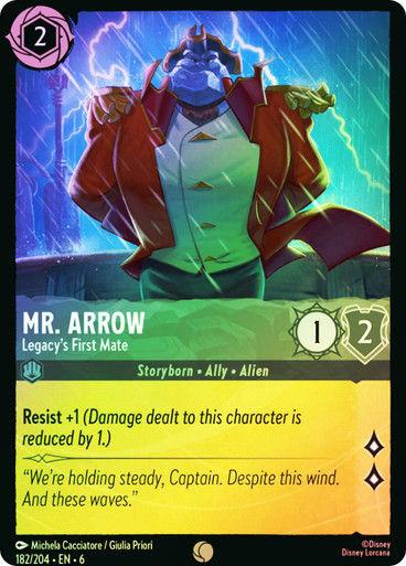 Mr. Arrow - Legacy's First Mate (LOR_AZU) / Foil
