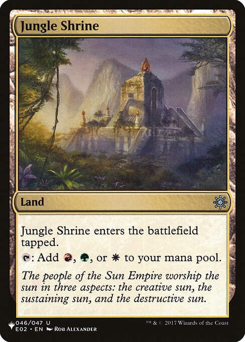 Jungle Shrine (PLST) (E02-46)