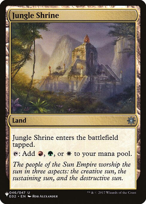 Jungle Shrine (PLST) (E02-46)