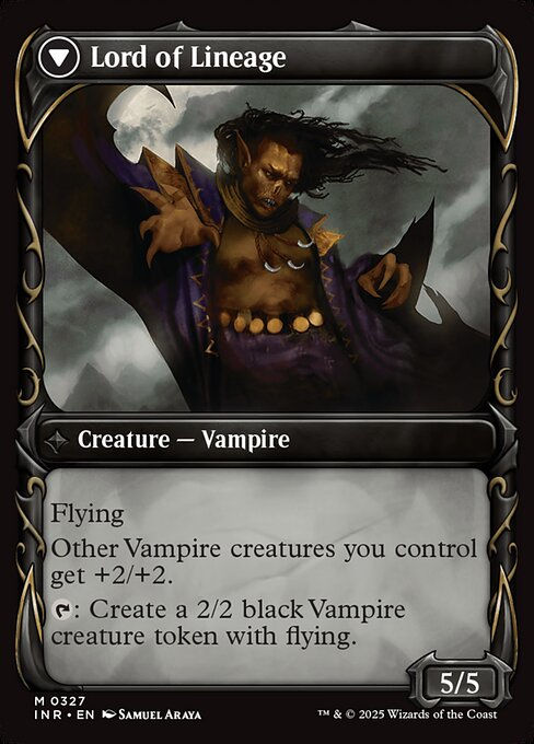 Bloodline Keeper // Lord of Lineage (INR) (327) / Showcase — cara 2 de 2