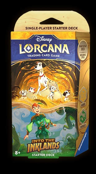 Lorcana: Into The Inklands Starter Deck - Pongo and Peter Pan (Lorcana Set 3)